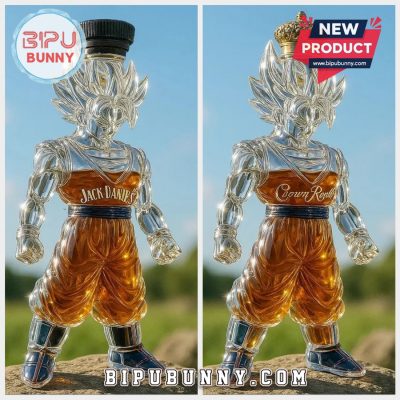 Son Goku Dragon Ball Whisky Bottle