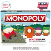 Monopoly South Park Edition box with South Park characters and visuals.