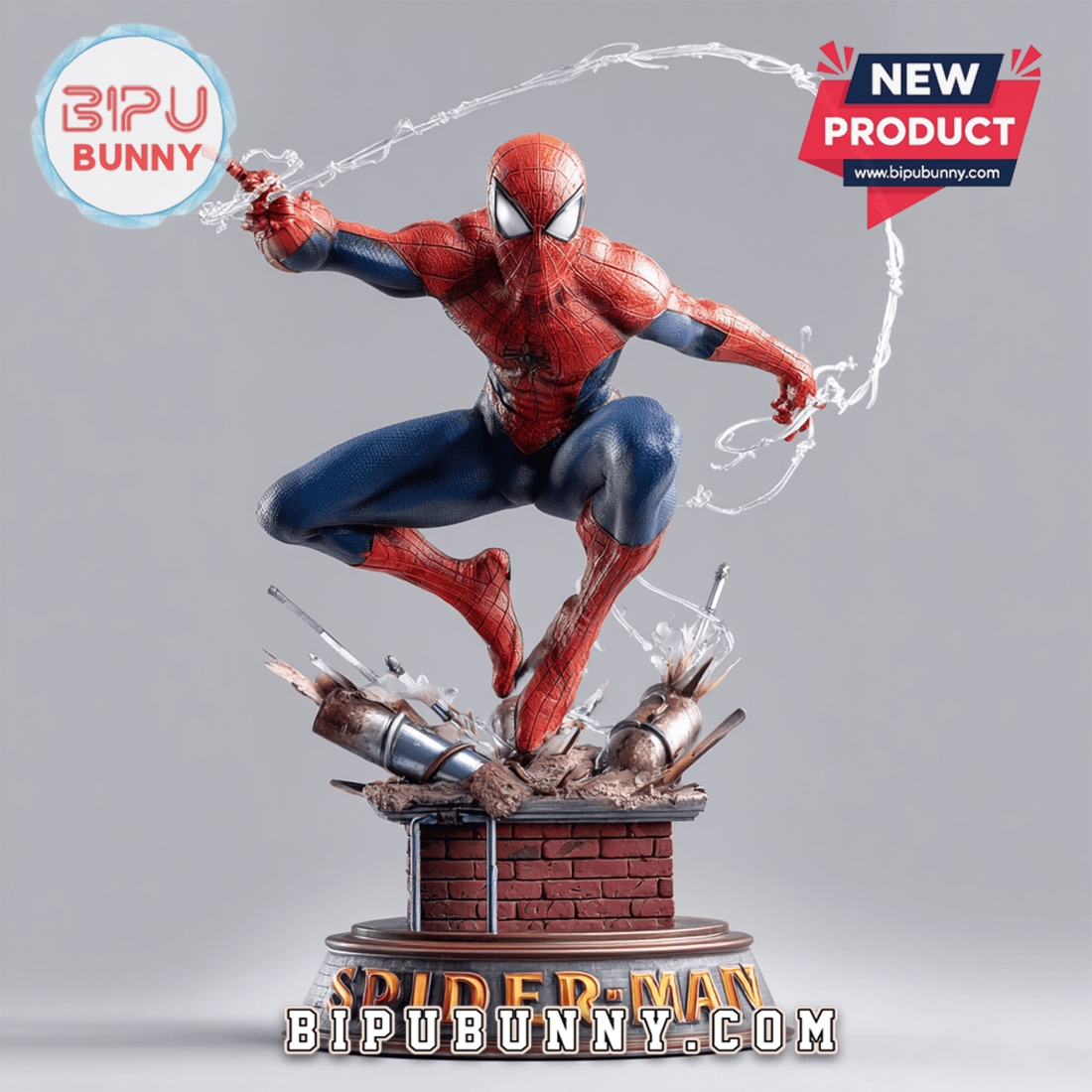 Spider-Man Acrylic Block Display Spider-Man Acrylic Block Display