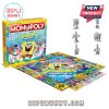 Monopoly SpongeBob SquarePants Edition game set with characters and board.