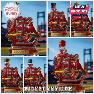 St. Louis Cardinals Special Edition Whiskey Bottle