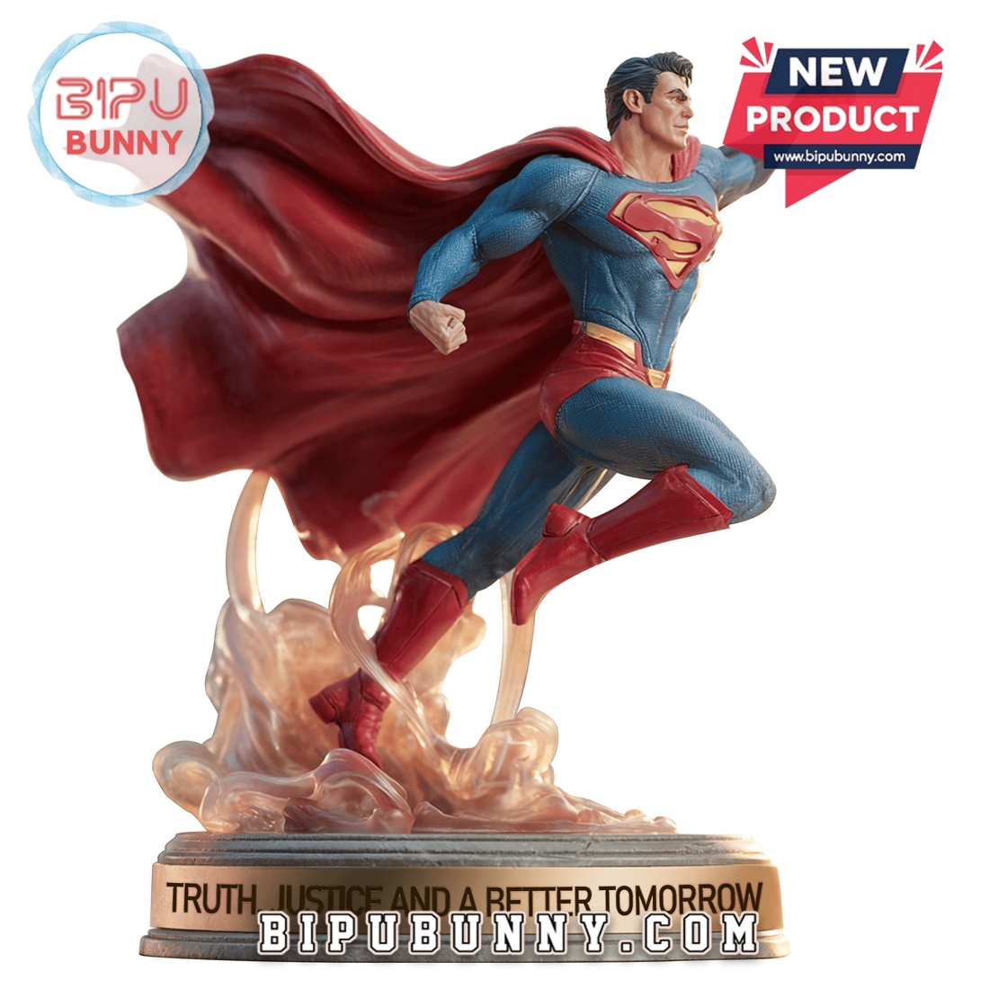 Superman Acrylic Block Display Superman Acrylic Block Display