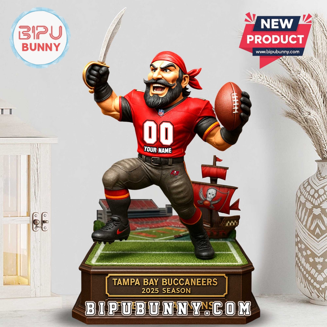 Tampa Bay Buccaneers Acrylic Standee Figures Tampa Bay Buccaneers Acrylic Standee Figures