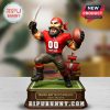 Tampa Bay Buccaneers mascot figure centered on display with clean background and soft lighting.