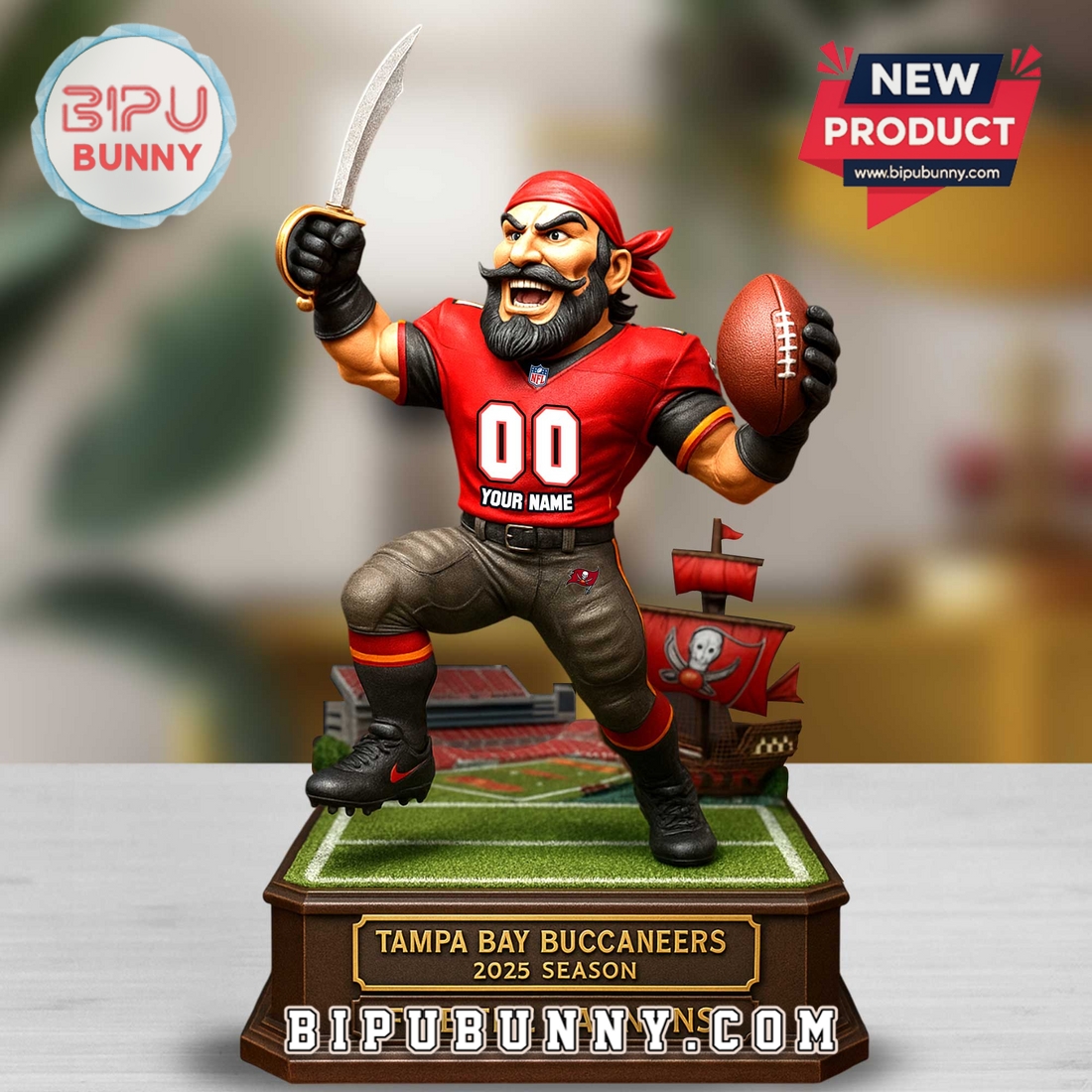 Tampa Bay Buccaneers Acrylic Standee Figures Tampa Bay Buccaneers Acrylic Standee Figures