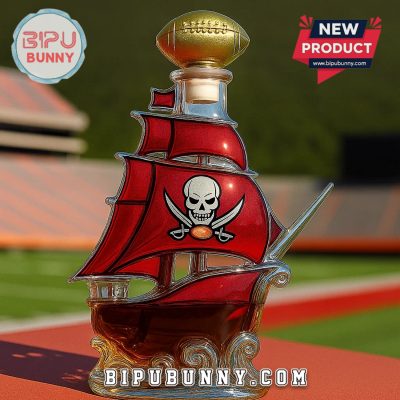 Tampa Bay Buccaneers Whiskey Bottle