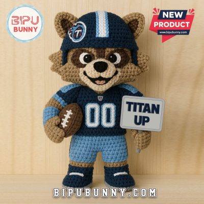 Tennessee Titans Emotional Support Crochet Doll Tennessee Titans Emotional Support Crochet Doll