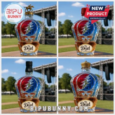 The Dead 60th Anniversary Whiskey Bottle