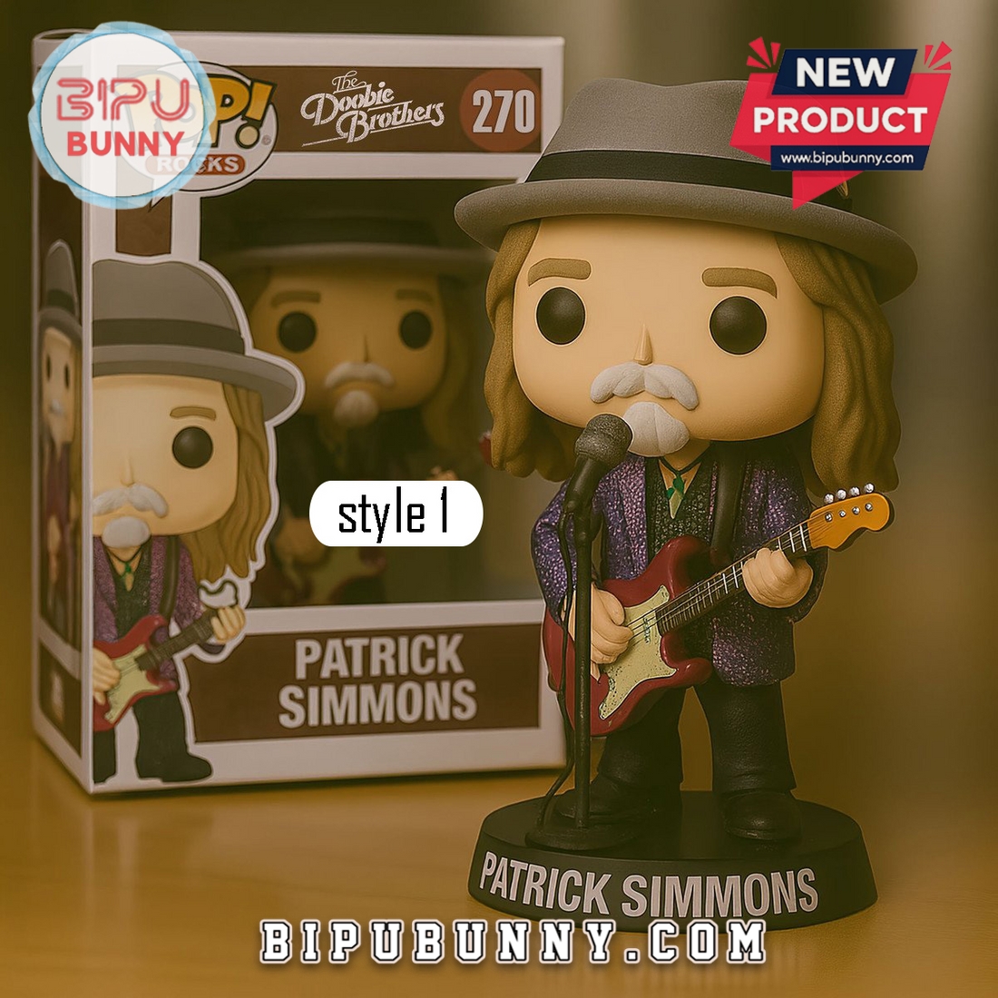 The Doobie Brothers Funko Vinyl Collectible Figure The Doobie Brothers Funko Vinyl Collectible Figure