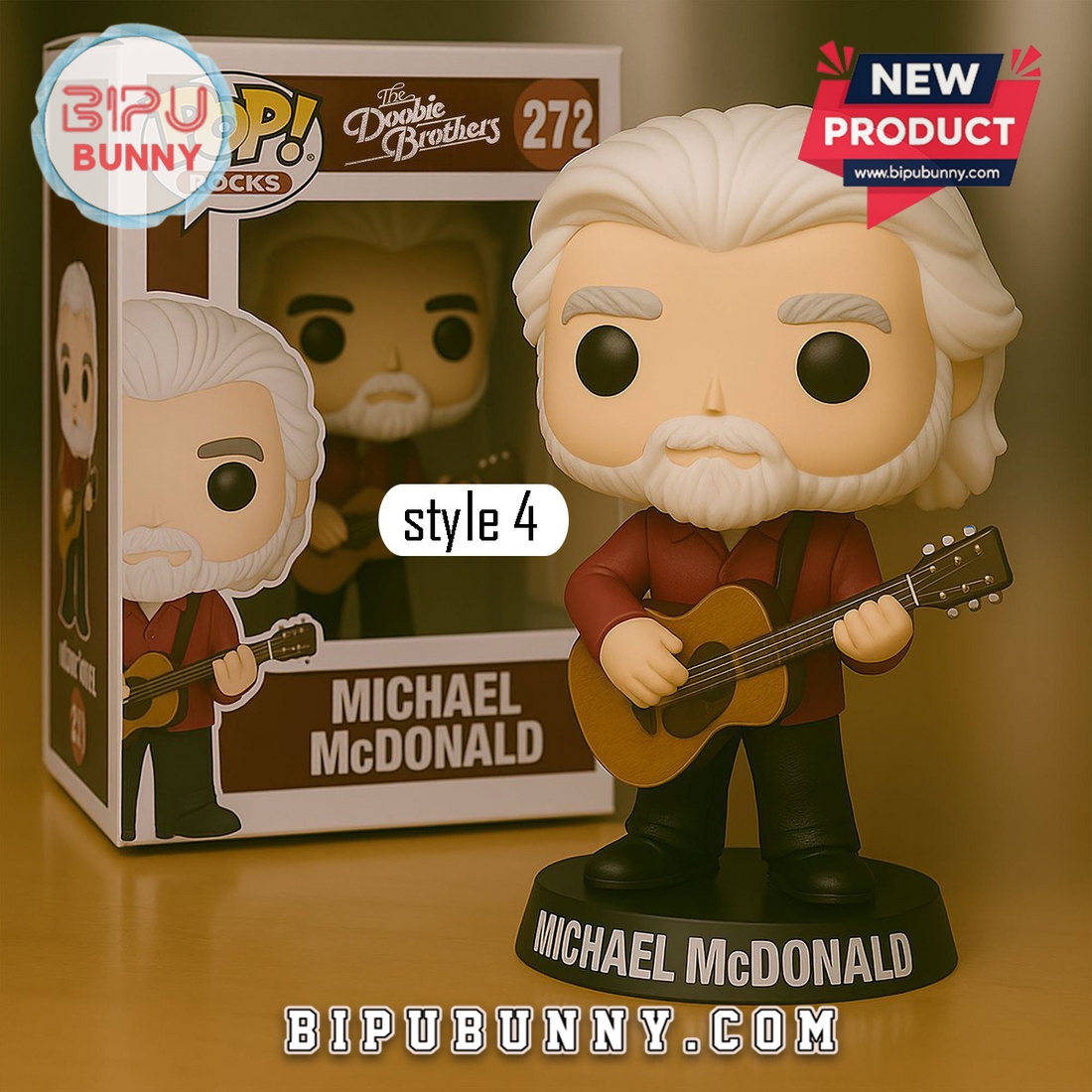 The Doobie Brothers Funko Vinyl Collectible Figure The Doobie Brothers Funko Vinyl Collectible Figure