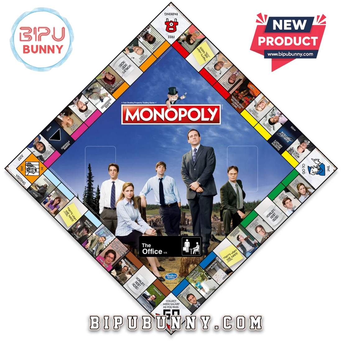 The Office Monopoly Board Game The Office Monopoly Board Game