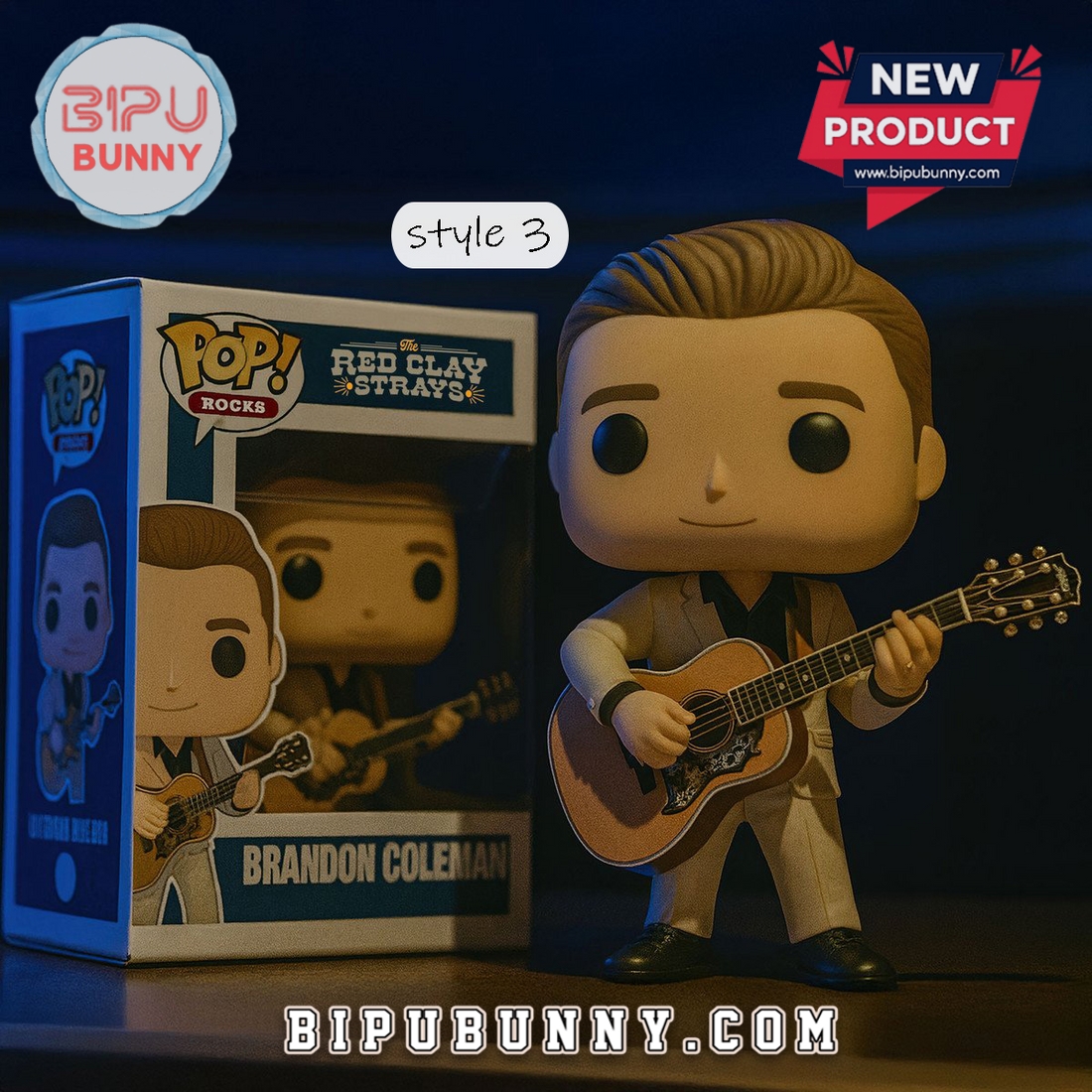 The Red Clay Strays Funko Vinyl Collectible Figure The Red Clay Strays Funko Vinyl Collectible Figure