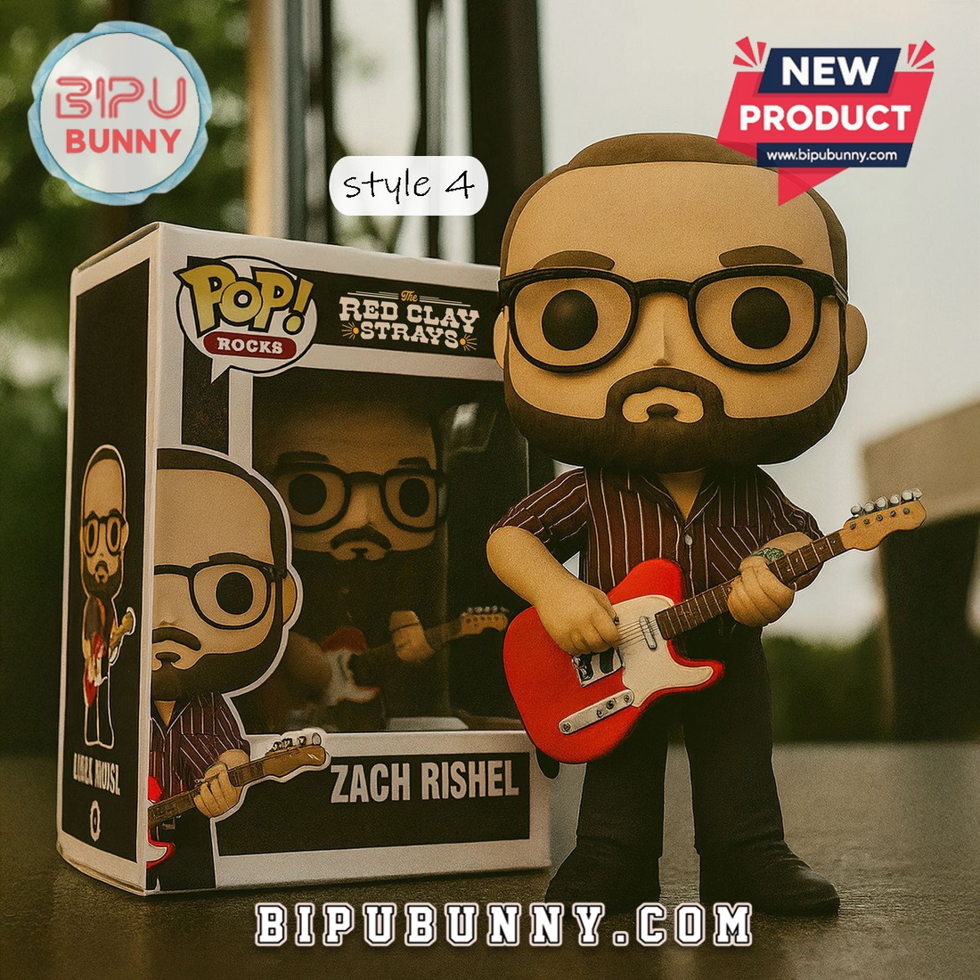 The Red Clay Strays Funko Vinyl Collectible Figure The Red Clay Strays Funko Vinyl Collectible Figure