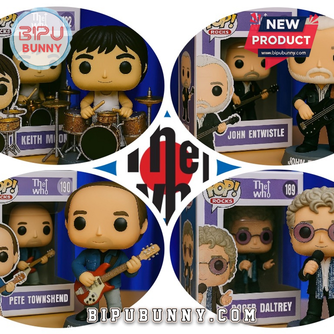 The Who Funko Vinyl Collectible Figure The Who Funko Vinyl Collectible Figure
