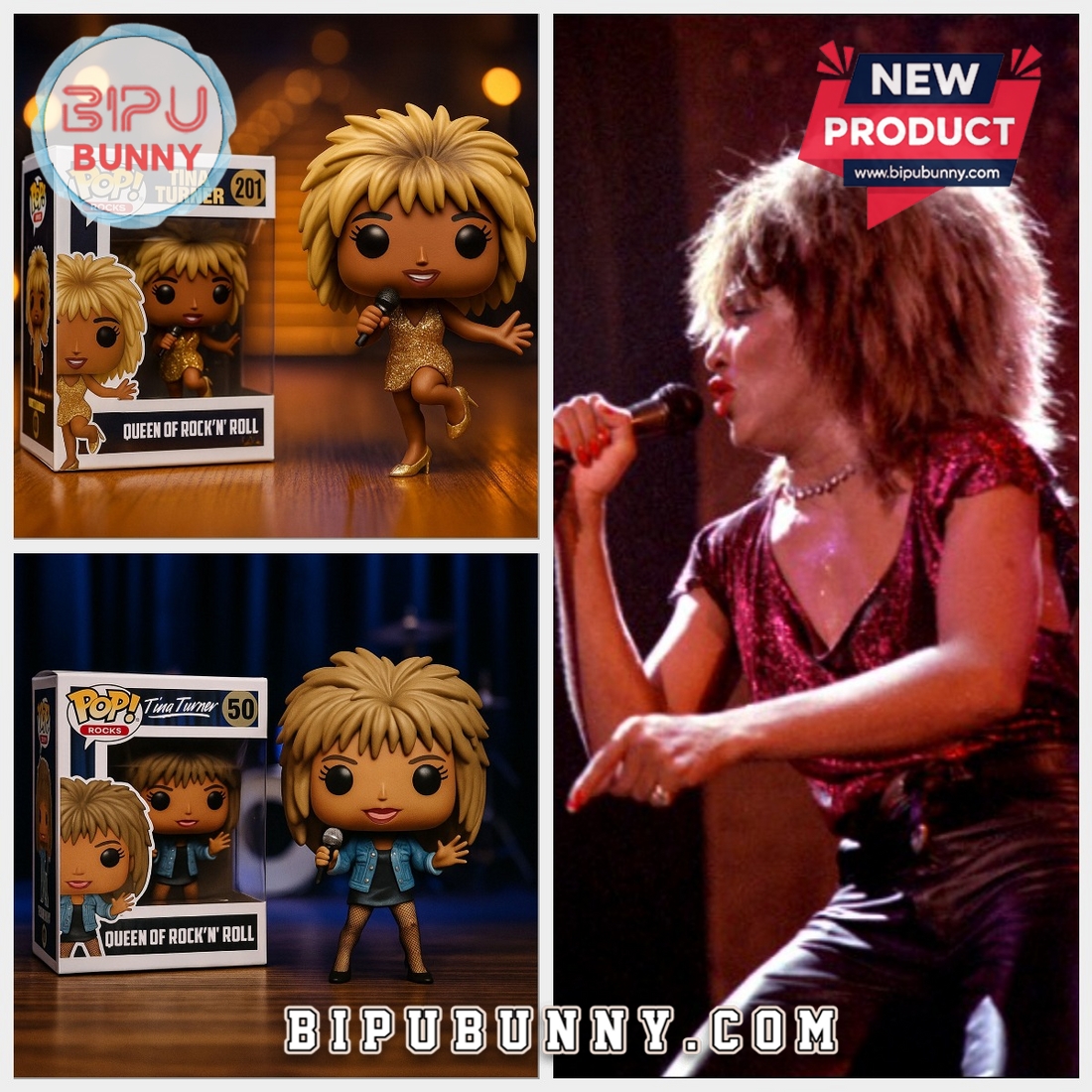 Tina Turner Funko Vinyl Collectible Figure Tina Turner Funko Vinyl Collectible Figure