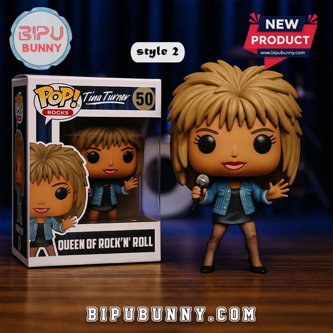 Tina Turner Funko Vinyl Collectible Figure Tina Turner Funko Vinyl Collectible Figure