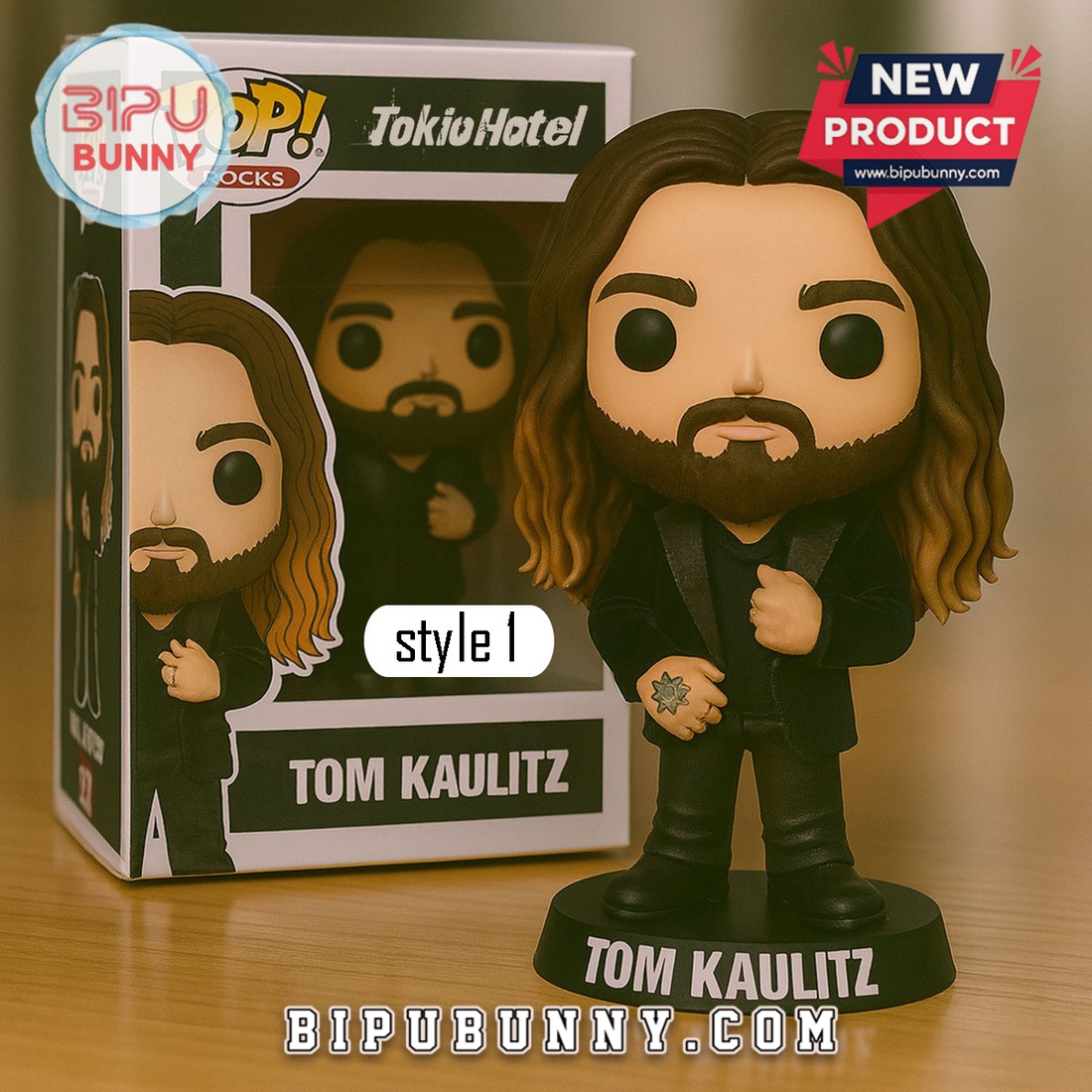 Tokio Hotel Funko Vinyl Collectible Figure Tokio Hotel Funko Vinyl Collectible Figure
