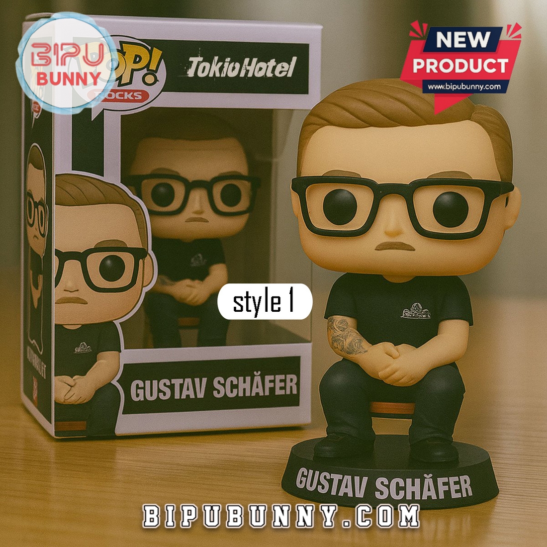 Tokio Hotel Funko Vinyl Collectible Figure Tokio Hotel Funko Vinyl Collectible Figure