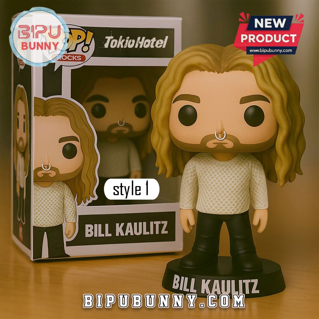 Tokio Hotel Funko Vinyl Collectible Figure Tokio Hotel Funko Vinyl Collectible Figure