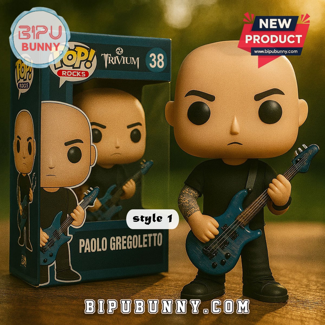 Trivium Funko Vinyl Collectible Figure Trivium Funko Vinyl Collectible Figure
