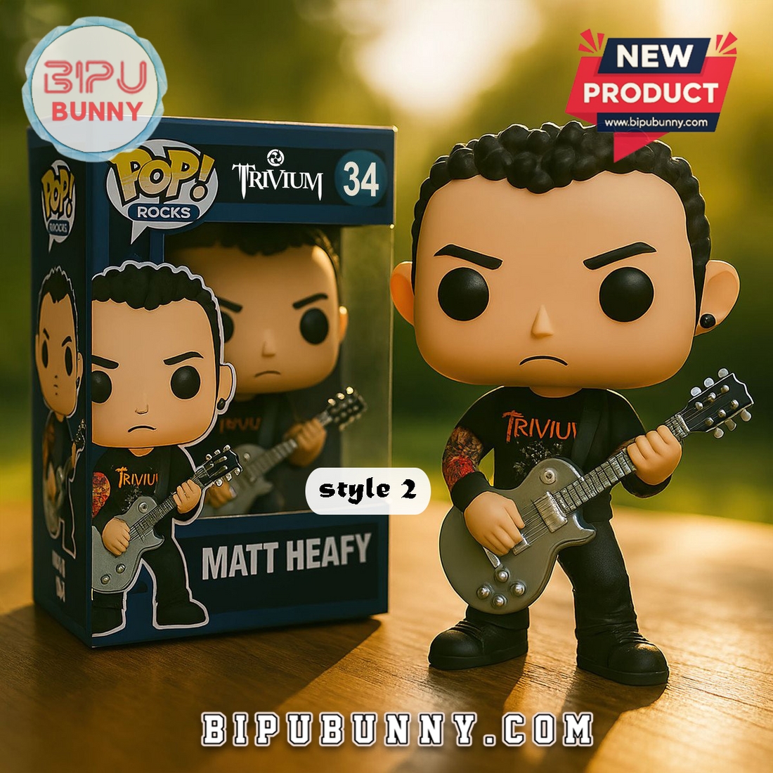 Trivium Funko Vinyl Collectible Figure Trivium Funko Vinyl Collectible Figure
