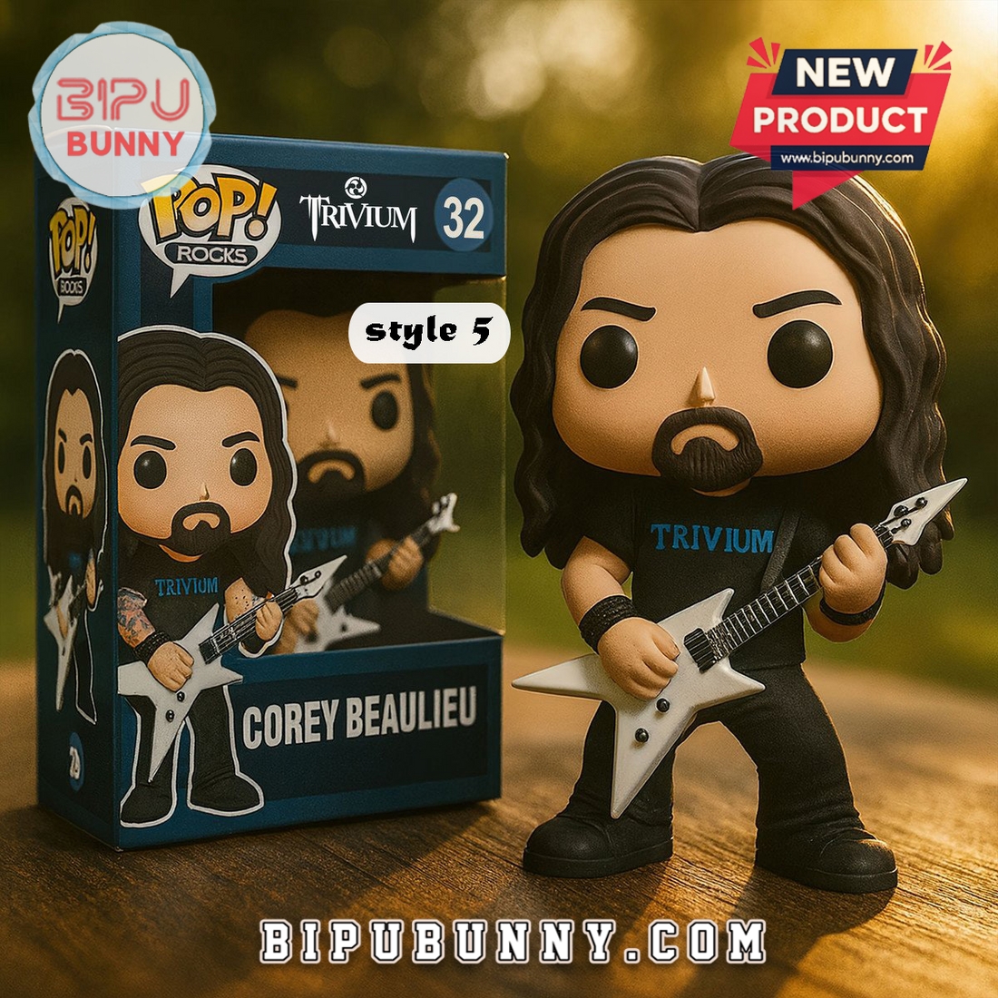Trivium Funko Vinyl Collectible Figure Trivium Funko Vinyl Collectible Figure