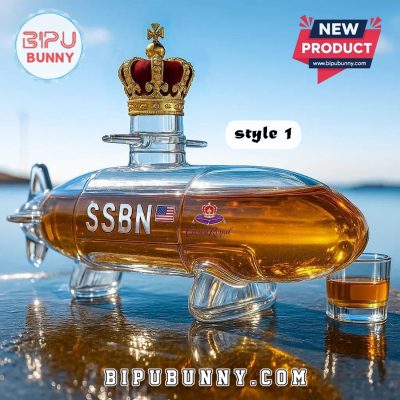 U.S.Navy SSBN Whiskey Submarine Whiskey Bottle