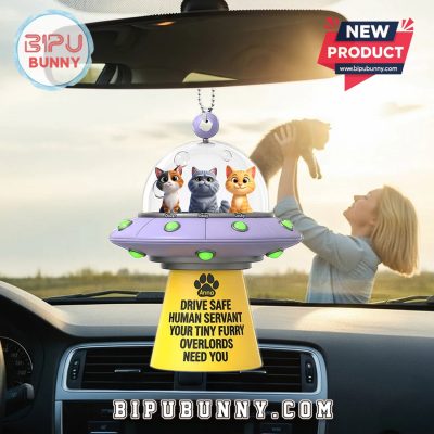 UFO Furry Overlords Car Ornament, Christmas Gifts UFO Furry Overlords Car Ornament, Christmas Gifts