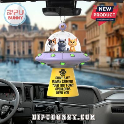 UFO Furry Overlords Car Ornament, Christmas Gifts