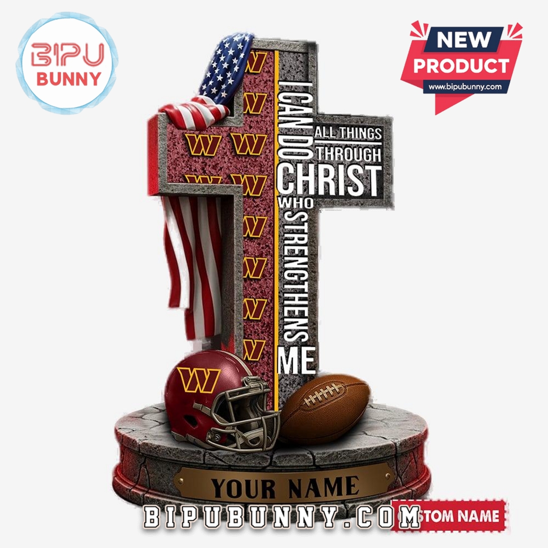 Washington Commanders Custom Acrylic Block Washington Commanders Custom Acrylic Block