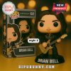 Funko Pop figure of Brian Bell holding a gold guitar, from Bipubunny.