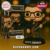 Funko Pop figure of Scott Shriner with bass and microphone, from Bipubunny.