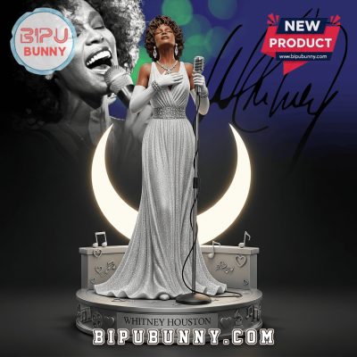 Whitney Houston Acrylic Block Display Gift For Fan