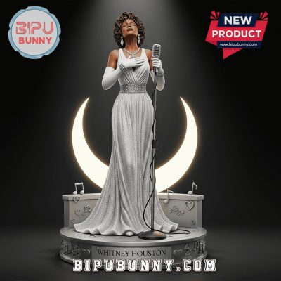 Whitney Houston Acrylic Block Display Gift For Fan