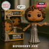 Whitney Houston vinyl figure in silver sequin dress with arms open.