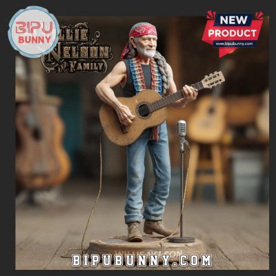Willie Nelson Acrylic Block Display Gift For Fan