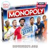Monopoly World Football Stars Edition box with football star images.