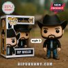 Funko Pop Rip Wheeler figure in black cowboy outfit with box.