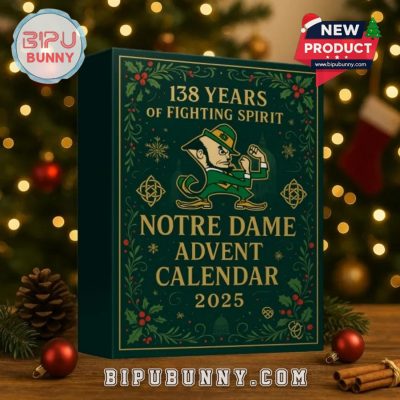 138 Years of Fighting Spirit Notre Dame Advent Calendar 2025