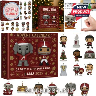 2025 Alabama Crimson Tide Advent Calendar