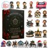 Supernatural Advent Calendar with collectible Christmas-themed figures of characters like Dean, Sam, and Castiel.