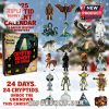 Cryptid Advent Calendar 2025 with 24 detailed cryptid figures.