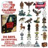 Complete set of 24 cryptid figures from Cryptid Advent Calendar 2025.