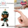 Mini Philadelphia Eagles player ornament from Super Bowl LIX Champions advent calendar.