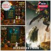 BIPUBUNNY Godzilla Kaiju Advent Calendar advertisement with monster figures!