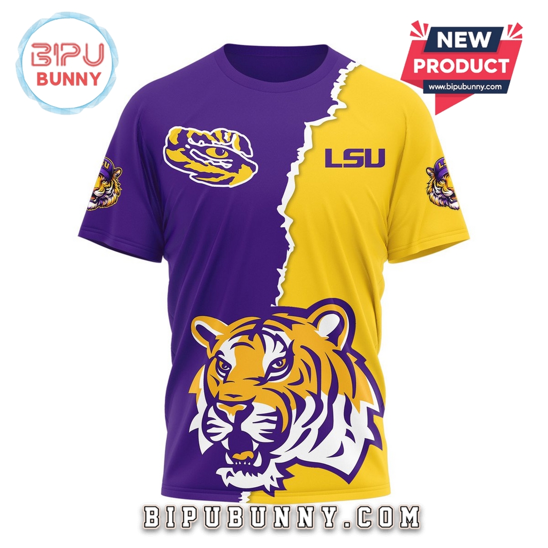 2025 LSU Tigers Football 3D Shirt 2025 LSU Tigers Football 3D Shirt