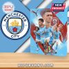 Manchester City Advent Calendar with action shots of players and team-themed surprises behind each door.