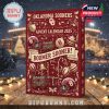Oklahoma Sooners Advent Calendar 2025 with team-themed design and festive holiday elements.