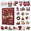Close-up view of Oklahoma Sooners Advent Calendar 2025 collectibles, including mini figurines and team memorabilia.