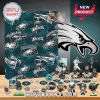 Philadelphia Eagles Advent Calendar with collectible figures and keychains.